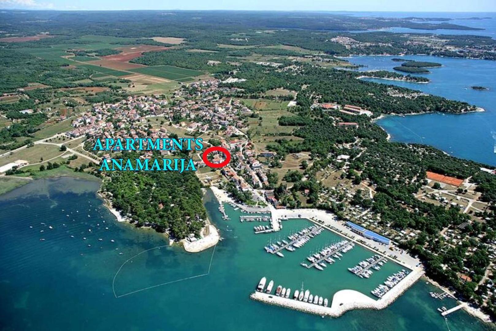 פונטנה Anamarija Apartments Near The Beach And The Fantastic Adria Sea With Over 10 Small Islands Close By מראה חיצוני תמונה